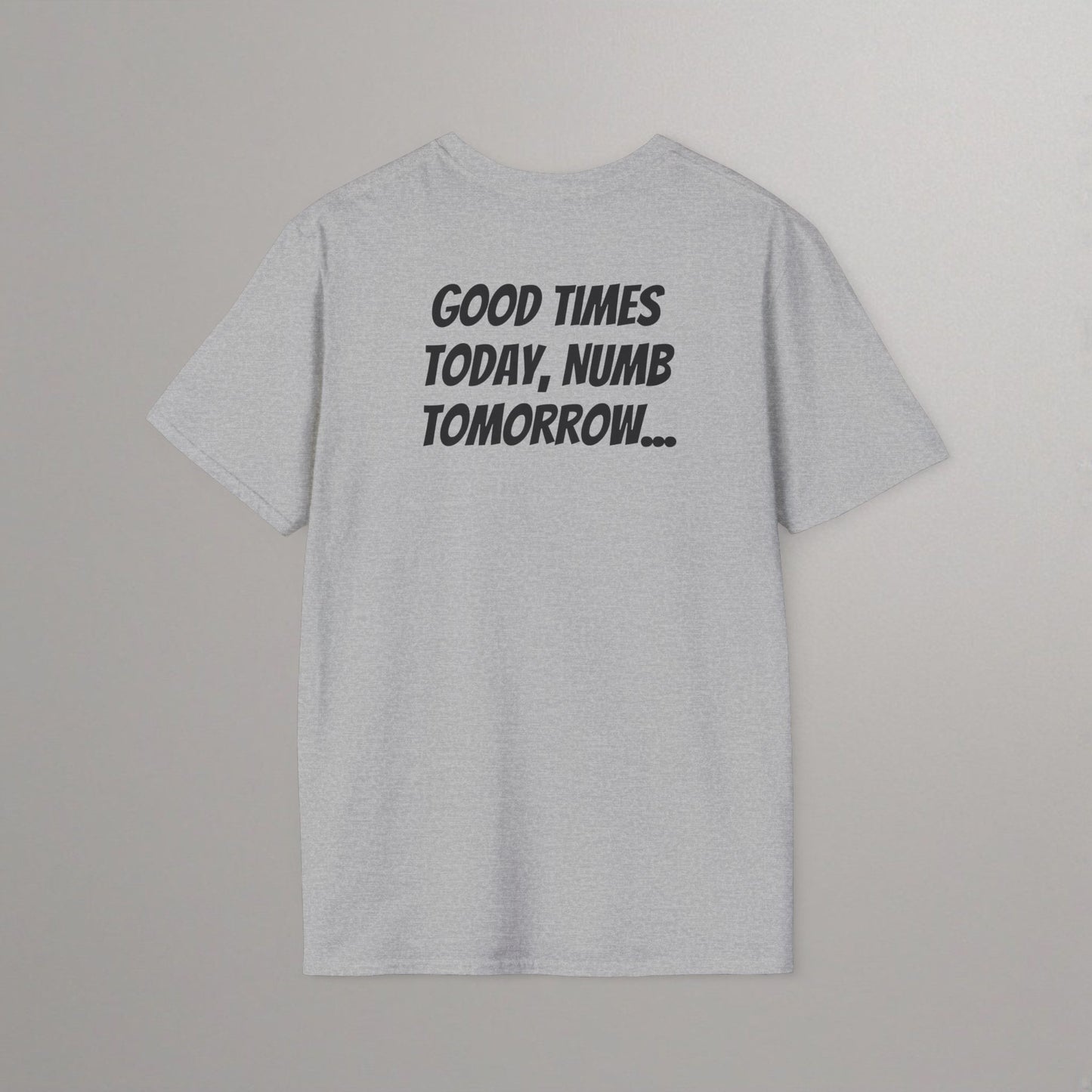 Good Times Today, Numb Tomorrow (Back)