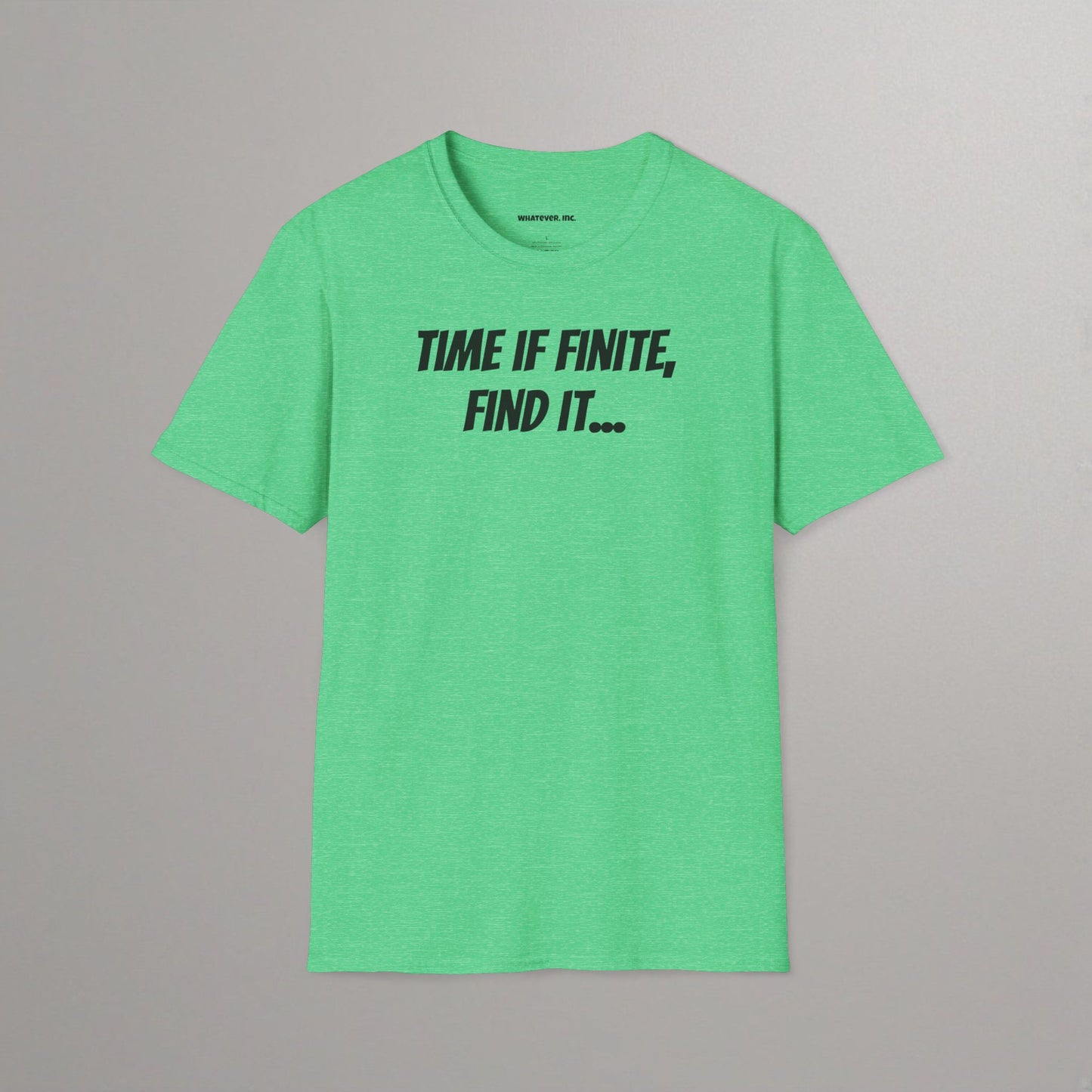 Time Is Finite, Find It